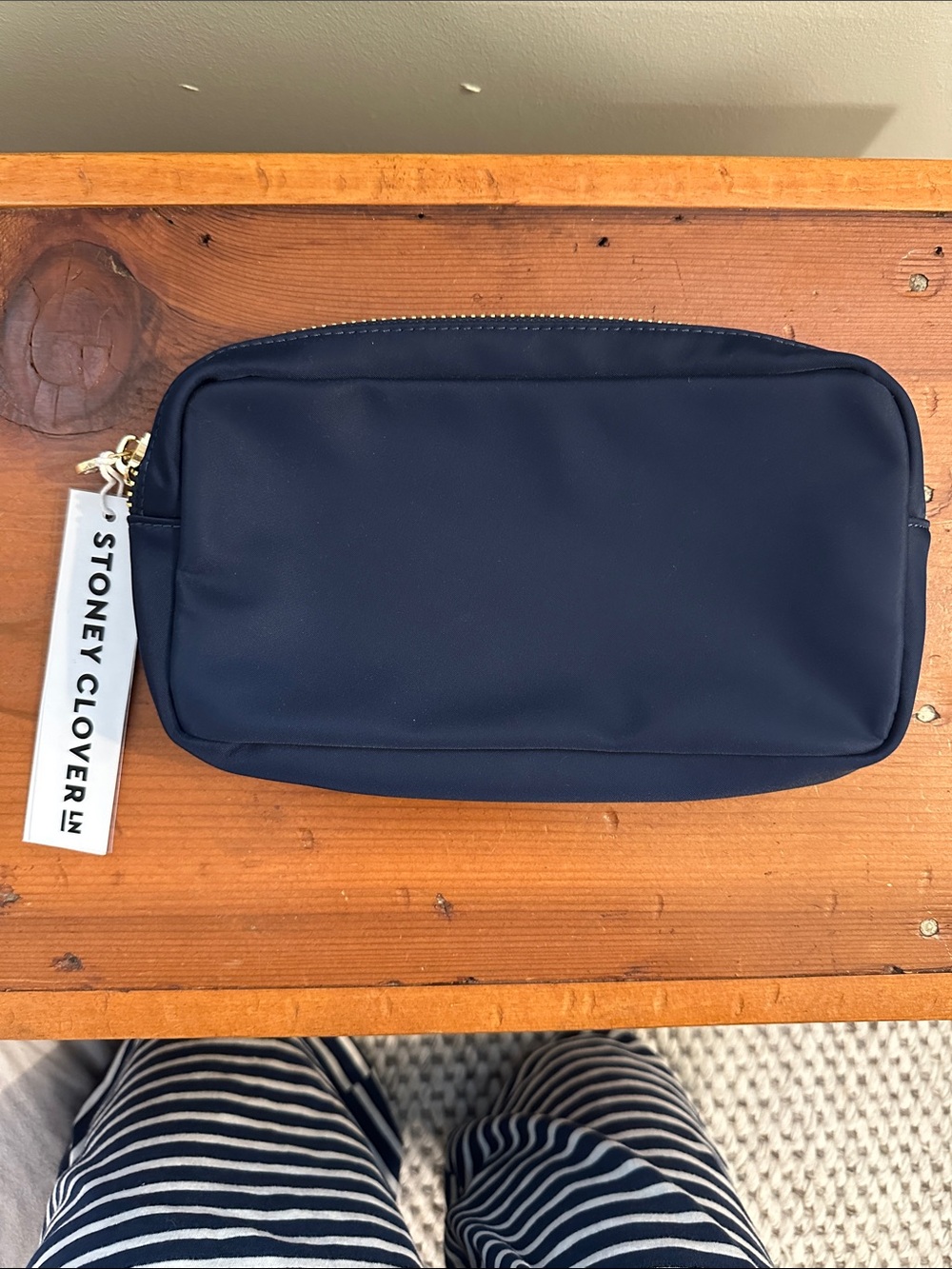 Stony Clover Lane Small Pouch sapphire